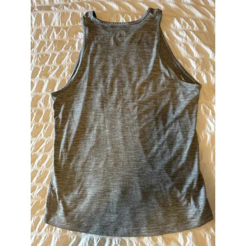 Nike Dri Fit Women's Size Small Loose Fit Tank Top‎ Gray Athletic Cotton